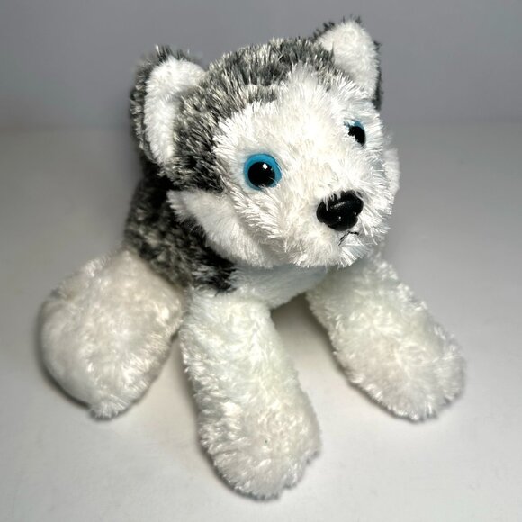 Mush the Siberian Husky Dog Plush Toy w/Beanie Belly & Removable Louisville Tee - Picture 3 of 16
